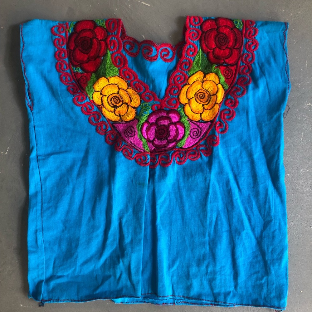 Embroidered Mexican Top